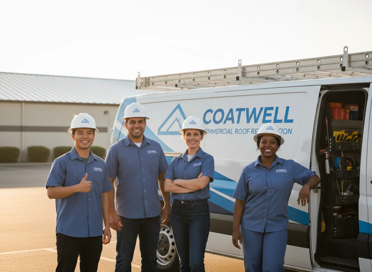 Commercial roof coating company in Woodstock, IL